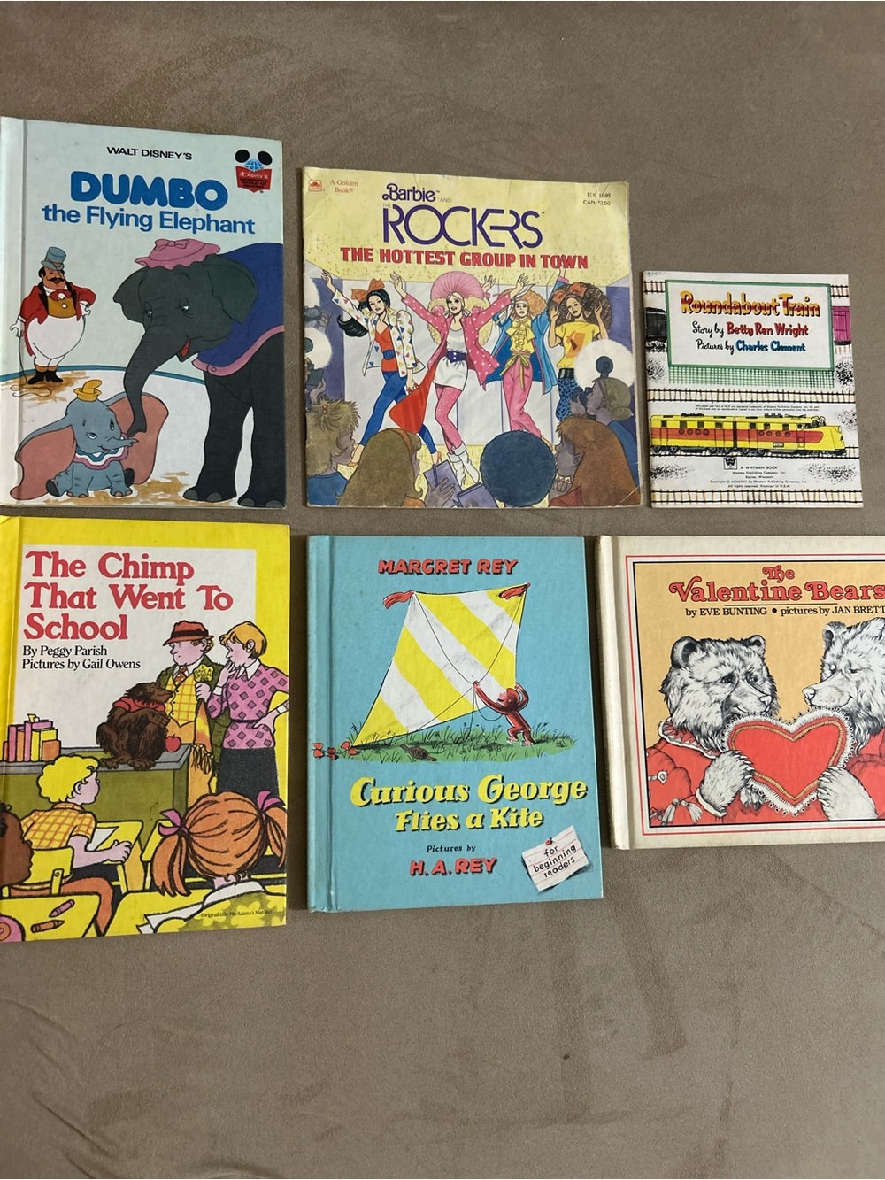 Collection of 6 Vintage Classic Children’s Books